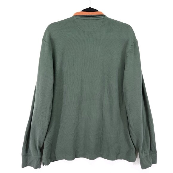 Polo Ralph Lauren Estate Rib Sweater Mens Large Quarter Zip Pullover Preppy - Picture 3 of 13